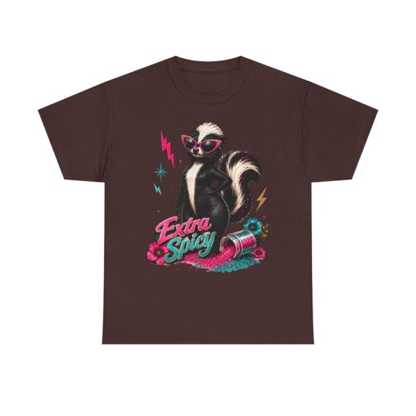 Extra Spicy Skunk T-Shirt – Retro Cute Graphic Tee