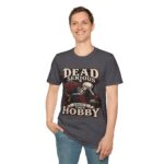Dead Serious About This Hobby Skeleton Crochet Tee