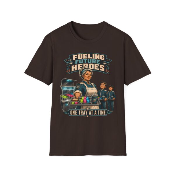 Fueling Future Heroes T-Shirt — One Tray at a Time (School Lunch Staff Appreciation)