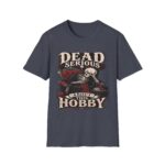 Dead Serious About This Hobby Skeleton Crochet Tee