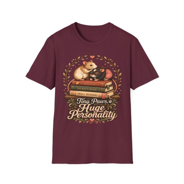 Rat Lover T-Shirt — "Tiny Paws, Huge Personality" Cute Pet Rat Tee