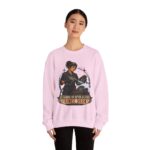 Crewneck Sweatshirt — "Cleaning Up After Aliens Since 3024" Retro Sci‑Fi Crew