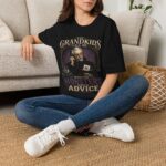 Grandpa T-Shirt — “The Grandkids Call Me When the Monsters Need Advice” Vintage Grandpa Tee