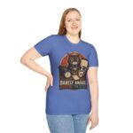 Barely Awake Office Cat T-Shirt — Funny Grumpy Cat Coffee Work Shirt