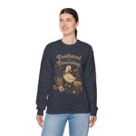 Duck Gardening Sweatshirt — "Feathered and Flourishing" Cozy Crewneck