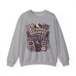 Granny Squares But Make Them Sinister Crewneck Sweatshirt
