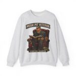 Mosh Pit Veteran Crewneck Sweatshirt — "Storytime Champion" Concert-Scene Pullover