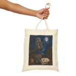 Mystic Owl & Moon Canvas Tote — Nightbook Illustration