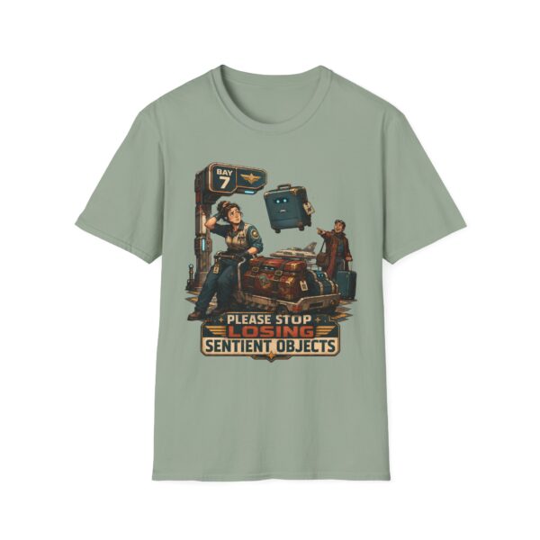 Please Stop Releasing Sentient Objects Sci-Fi Humor T-Shirt