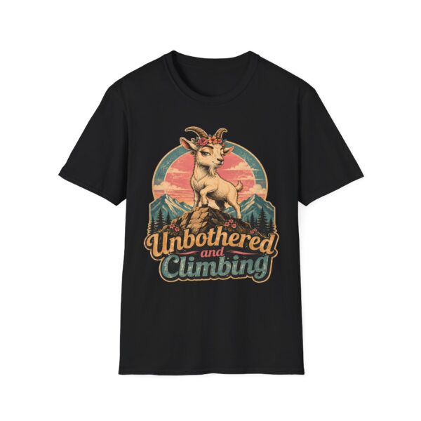 Unbothered and Climbing Goat Mountain T-Shirt