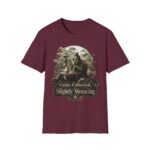 Praying Mantis Tea Time 'Calm, Collected, Slightly Menacing' T-Shirt