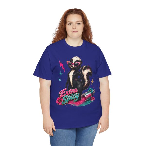 Extra Spicy Skunk T-Shirt – Retro Cute Graphic Tee