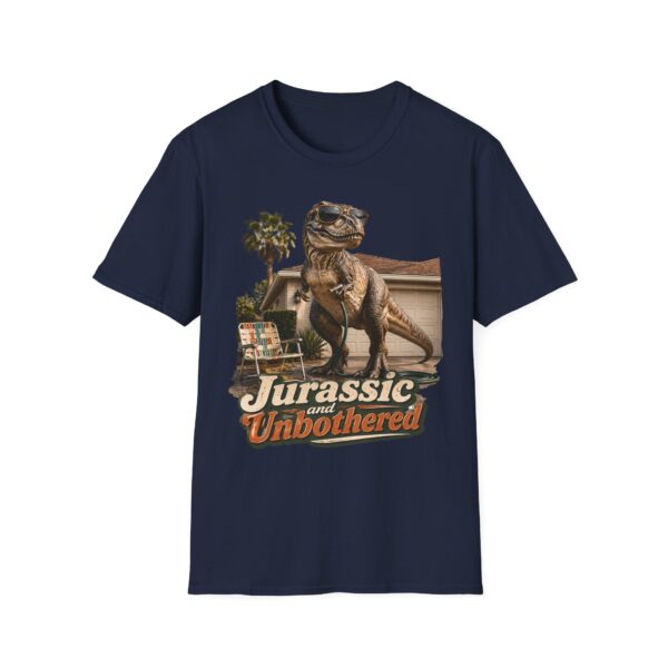 Jurassic & Unbothered T-Shirt — Retro Dino Graphic Tee