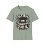 Witchy Knitting T-Shirt — "My Yarn Matches My Soul"