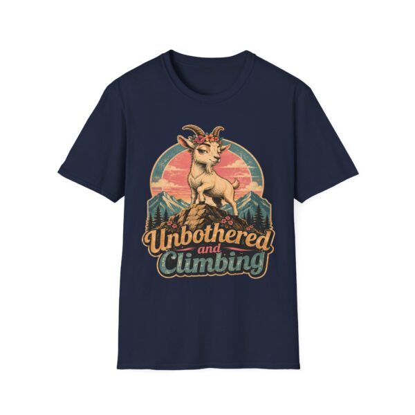 Unbothered and Climbing Goat Mountain T-Shirt