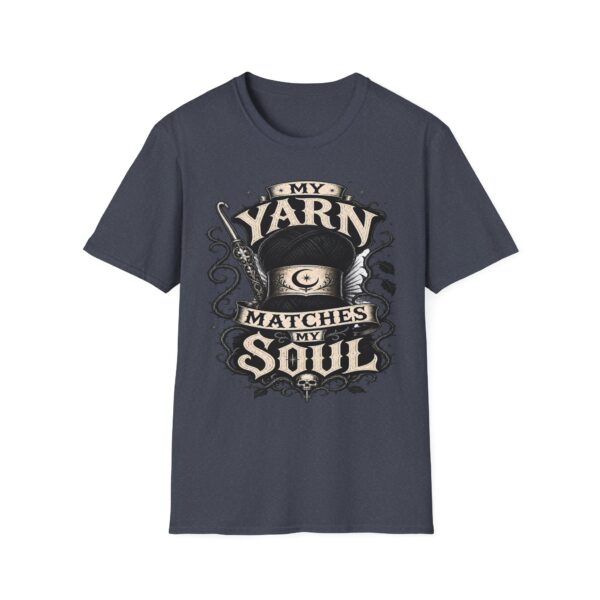 Witchy Knitting T-Shirt — "My Yarn Matches My Soul"