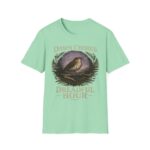 Dawn Chorus Bird T-Shirt — 'Dreadful Hour' Vintage Nature Tee