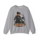 Crewneck Sweatshirt — "Cleaning Up After Aliens Since 3024" Retro Sci‑Fi Crew