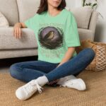 Dawn Chorus Bird T-Shirt — 'Dreadful Hour' Vintage Nature Tee