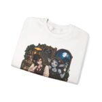 Graveyard Shift Besties Crewneck Sweatshirt — Cute Goth Friendship Graphic