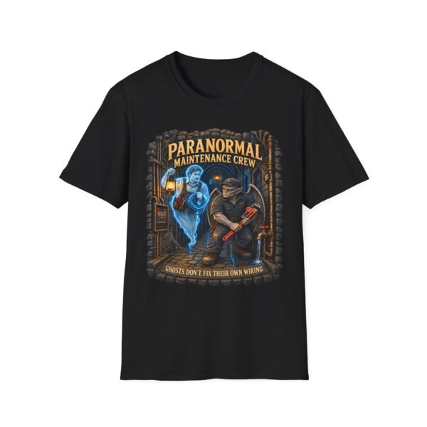 Paranormal Maintenance Crew T-Shirt – Ghost Hunter Crew Tee