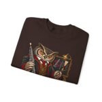 Clarinet Oboe Owl Crewneck Sweatshirt — “Oboe Not Clarinet” Vintage Music Teacher Gift