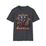 Haunted Wind Ensemble T-Shirt — "Bass Clef After Midnight" Gothic Band Tee