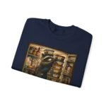 Night Shift Crewneck Sweatshirt — Vintage Bear Night Worker Graphic