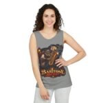 Baritone Beast Tank Top — Vintage Jazz Saxophone Musician Graphic