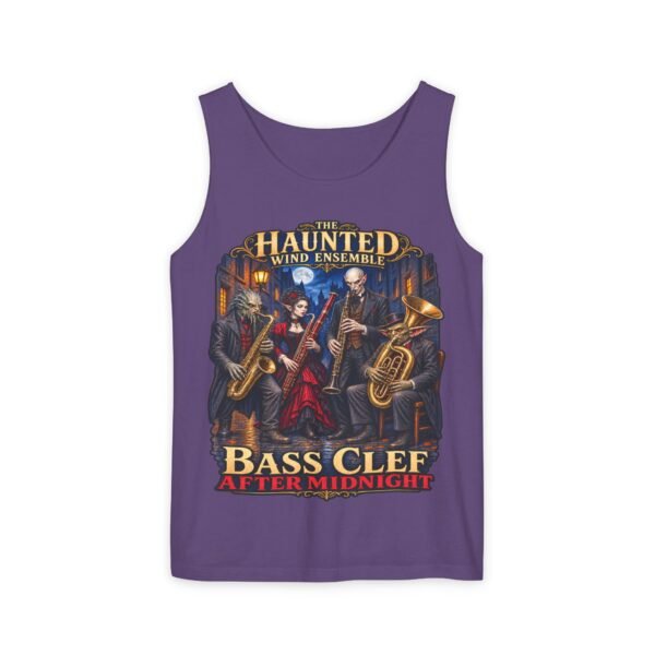 Haunted Wind Ensemble "Bass Clef After Midnight" Tank Top