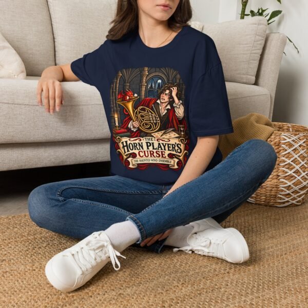 Horn Player's Curse T‑Shirt — Fantasy Bard Humor Tee