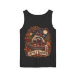 Tank Top — The Apple Bobber Raccoon Halloween Orchard Graphic