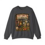 They Came For The Heirlooms Crewneck Sweatshirt — Vintage Garden Harvest Graphic