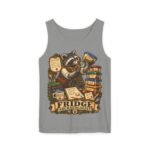 Fridge Archaeologist Tank Top — Funny Raccoon Foodie Graphic Tank