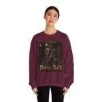 Bari-Sax Vintage Jazz Crewneck Sweatshirt