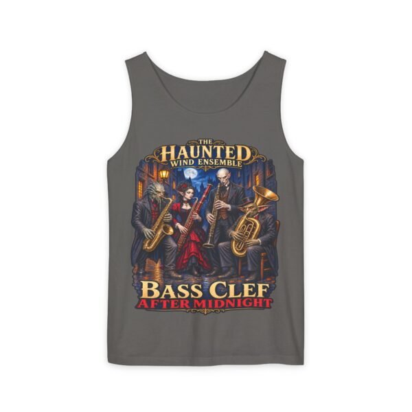 Haunted Wind Ensemble "Bass Clef After Midnight" Tank Top