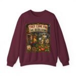 They Came For The Heirlooms Crewneck Sweatshirt — Vintage Garden Harvest Graphic