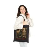 Night Shift Tote Bag — Vintage Pharmacist Apothecary Illustration Cotton Canvas Tote