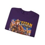 Titan Graveyard Crew Sweatshirt — Construction Equipment & Operator Graphic Crewneck