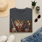 Owl Conductor T-Shirt — “Oboes Not Clarinets” Vintage Musician Tee