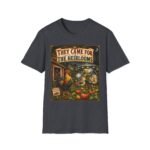 They Came For The Heirlooms Graphic T-Shirt — Vintage Alien Harvest Farm Design