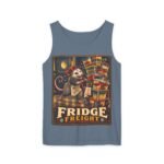 Fridge Freight Tank Top — Vintage Pizzeria Mouse Illustration