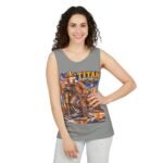 Titan Graveyard Crew Tank Top — Construction Fox Graphic Worksite Tee