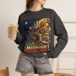 Sweatshirt — “Midnight Fridge Raid” Rat Graphic Crewneck