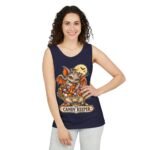 Candy Keeper Bat Tank Top — Cute Halloween Candy Bowl Graphic Tank