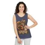 Squirrel Stacking Fridge Haul Tank Top | Vintage Foodie Illustration