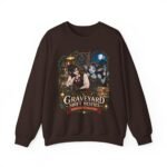 Graveyard Shift Besties Crewneck Sweatshirt — Cute Goth Friendship Graphic