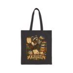 Tote Bag — 'Fridge Archaeologist' Raccoon Vintage Grocery Canvas Tote