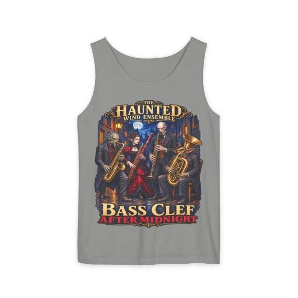 Haunted Wind Ensemble "Bass Clef After Midnight" Tank Top