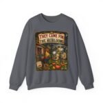 They Came For The Heirlooms Crewneck Sweatshirt — Vintage Garden Harvest Graphic